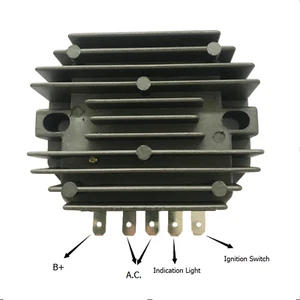 Regolatore di tensione 12V AM101406 MIA881279 per regolatore John Deere 332 375 - Foto 1 di 5