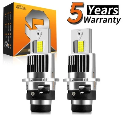 For Mercedes-Benz CL65 AMG 2005-2009 LED Headlight Kit D2S Bulbs HID Replacement - Image 1 of 4