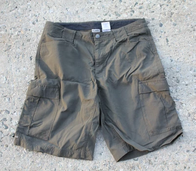 Columbia GRT Gray Titanium 100% Cotton Hiking Outdoor Shorts Mens Size 34 x 11 - Image 1 of 4