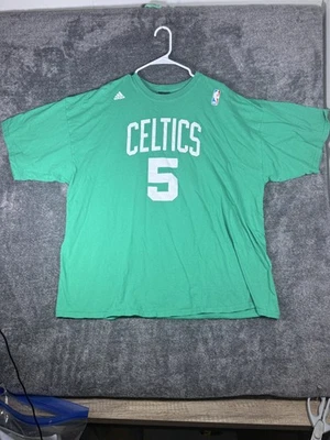 Camiseta Adidas Kevin Garnett de baloncesto verde de la NBA para hombre 2XL de los Boston Celtics Foto 1 de 4