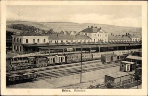 Postal Bebra an der Fulda en Hesse, estación desde el lado de la vía,... - 4141786 - Imagen 1 de 2
