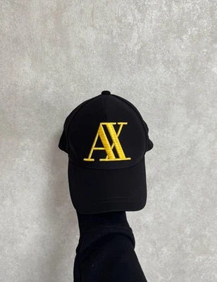 Boné ARMANI EXCHANGE BACK HAT SNAPBACK LOGOTIPO GRANDE - Imagem 1 de 4