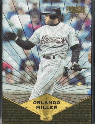 1997 Pinnacle Museum Collection Orlando Miller Baseball Card #12 - Image 1 of 2