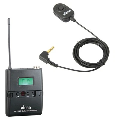 Mipro ACT-32T Taschensender mit MJ-70 Stummschalter - Bild 1 von 4