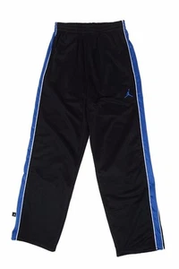 NEW Boys' Jordan Jumpman Athletic Training Pants Black/Blue Size 4 - Picture 1 of 2