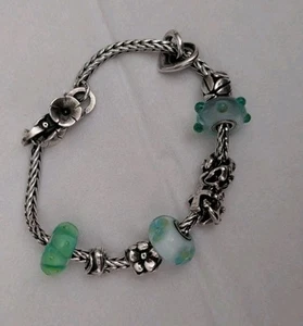 Trollbeads Armband ca.19cm mit Verschluss Gemessen - Bild 1 von 2