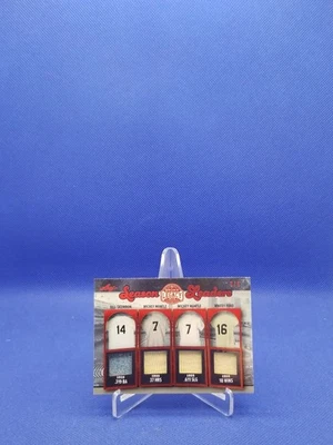 MICKEY Skowron MANTLE Whitey Ford 2025 Leaf Bronx Legacy Yankees QUAD JERSEY 6/6 - Image 1 of 2