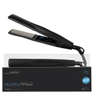 NEURO HALO 1 PLANCHA DE PEINADO SUAVIZANTE, ONDAS Y RIZOS. (NEGRO) NUEVO $250 - Imagen 1 de 4
