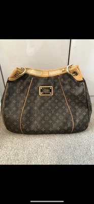 Authentic Vintage Louis Vuitton Galliera PM Monogram Shoulder Bag Brown - Image 1 of 4