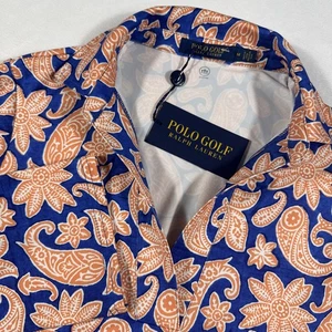Ralph Lauren Polo Golf Performance Tunic Womens Medium Poppy Bermuda Paisley NWT - Picture 1 of 8