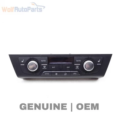 2016-2018 AUDI A6 QUATTRO - Front AC Climate Control / TEMP UNIT 4G0820043BL - Image 1 of 4