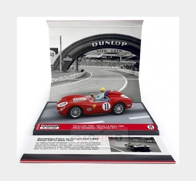 1:43 BRUMM Ferrari 250Tr Testarossa #11 победитель Ле-Мана 1960 Gendebien BMS2426 мм - Изображение 1 из 2
