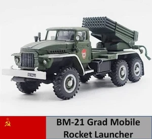 Precision Model Art (PMA) 1:72 P0339 Soviet BM-21 Grad Mobile Rocket Launcher - Picture 1 of 11