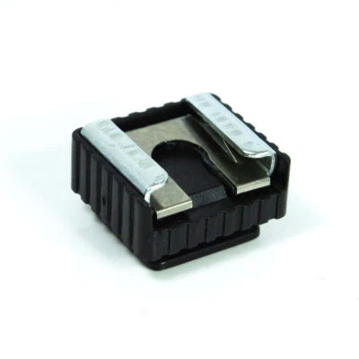 Montaje de zapato frío a hilo de 1/4" | Pistola de flash soporte de luz trípode adaptador Speedlite