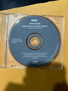Dell Reinstallation CD CyberLink PowerDVD DX 8.2 XP Vista Win 7 - Picture 1 of 1