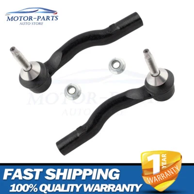 2 extremos de barra de amarre exterior delanteros para Ford Lincoln Town Car Crown Victoria 2003-2011 Foto 1 de 4