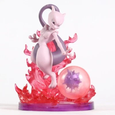 Modelo de figura de estatua coleccionable Mewtwo Pokemon Foto 1 de 4