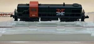 NIB N ATLAS KATO 42007- Made In Japan- ALCO RS-3 Loco New Haven #553 Black & Red - Picture 1 of 6