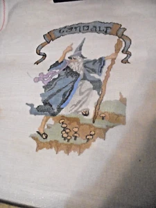 "GANDALF-Lord of The Rings Wizard-Hand painted design-14 Mesh-Rare-NLA - Picture 1 of 3