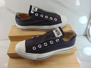 Converse Womens 6 Chuck Taylor All Star Shoreline Black Laceup OR SlipOn Low Top - Picture 1 of 6