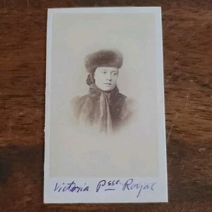 CDV Prinzessin Victoria Royalty Echtfoto - Bild 1 von 2
