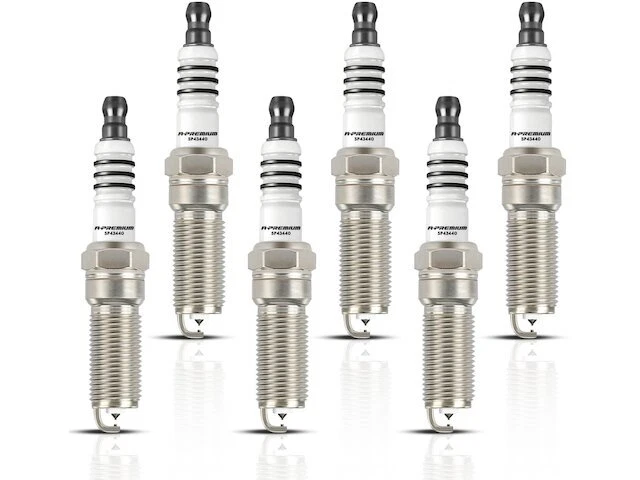 Spark Plug Set For 2002-2009 GMC Envoy 4.2L 6 Cyl 2003 2007 2004 2005 XP137ZR - Image 1 of 1