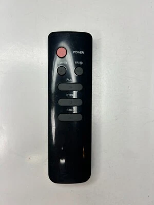 Audiovox RCNN222 VCR Remote Control, Black - OEM Original - Image 1 of 2
