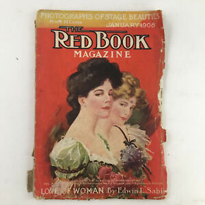 The Redbook Magazine January 1908 Love of Woman by Edwin L. Sabin No Label
