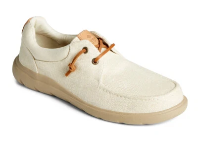 NIB -  SPERRY TOP-SIDER Captains Moc Seacycled Moccasin Hemp Shoes - Image 1 of 4