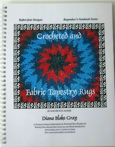Häkel und Stoff Gobelin Teppiche Diana Blake grau (spiralgebunden) 1997 Handbuch - Bild 1 von 2