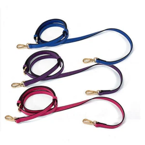 Lichee Pattern Genuine Leather Shoulder Adjustable Handle Bag Strap Replacement - Picture 1 of 21