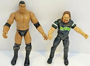 The Rock & Jessie James - 1999/2001 WWF Jakks Titan Tron Live Wrestling WWE - Imagen 1 de 5
