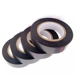Black 18mm X 20m Electrical PVC Tape Flame Retardant - Picture 1 of 3