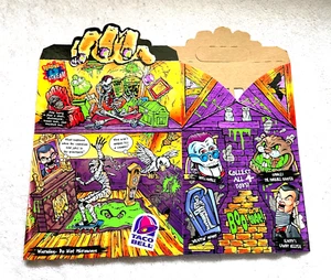 Goosebumps Taco Bell Meal Box Carton Shiny Holo Great Cond RARE Slappy VTG 1996 - Picture 1 of 2
