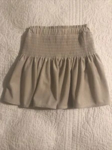 GB Girls - Khaki Uniform Skirt Size Small Corduroy - Picture 1 of 5