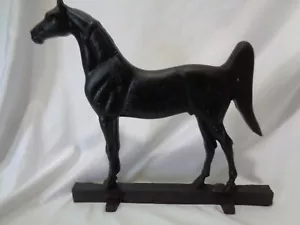 Cast Iron Rife-Loth ASB Kings Genius Fabulous Saddlebred Horse Doorstop - Picture 1 of 12