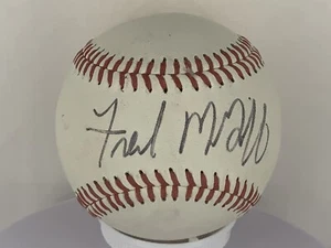 Fred McGriff Atlanta Braves HOF Signed Baseball PSA/DNA AUTO LOA - Picture 1 of 4