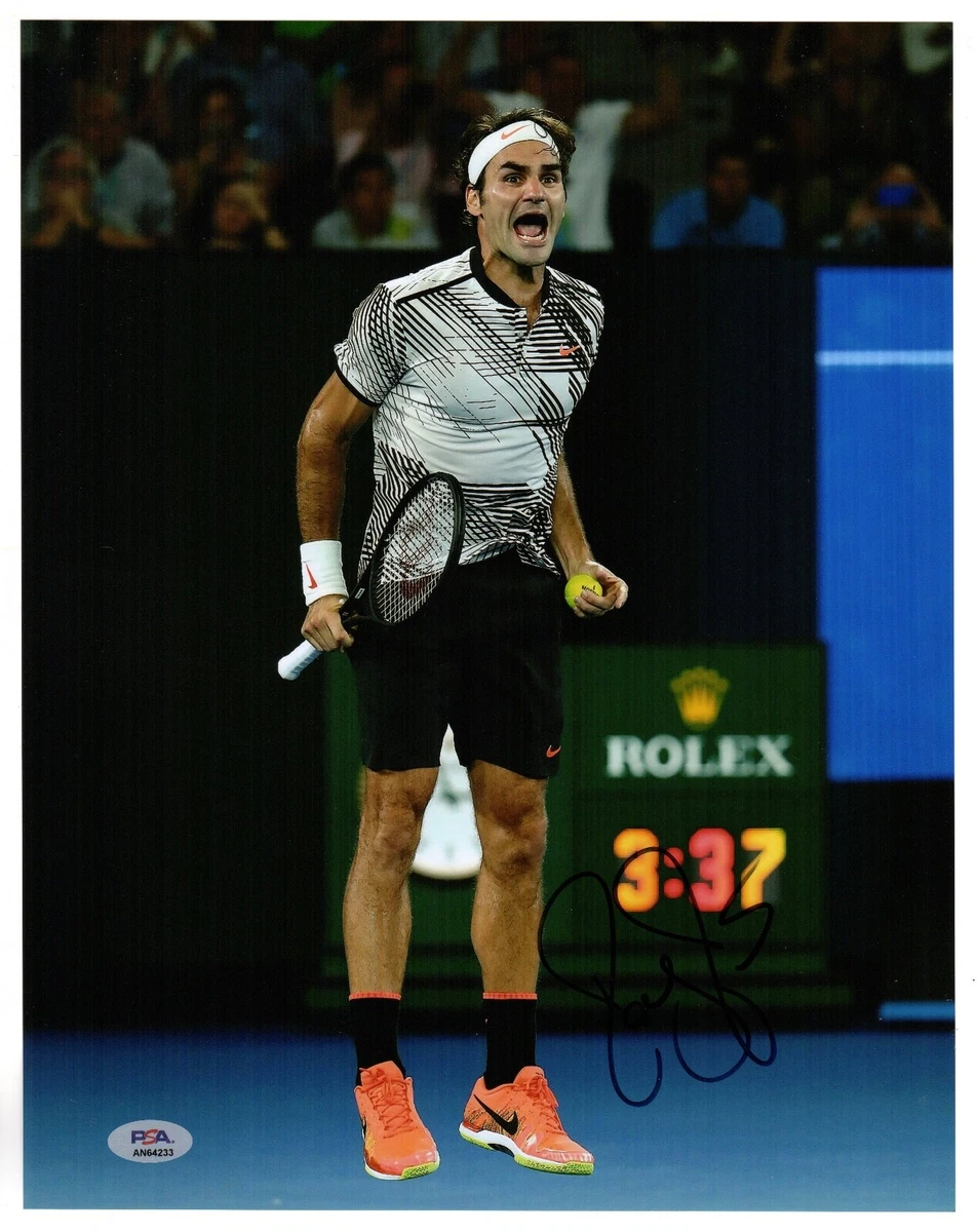 Preços baixos em Fotos autografadas-Tênis Roger Federer | eBay