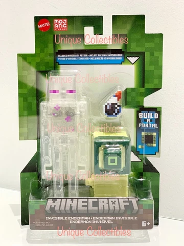 Minecraft Build-A-Portal Invisible Enderman / Craft-A-Portal Brand New HTF Cover