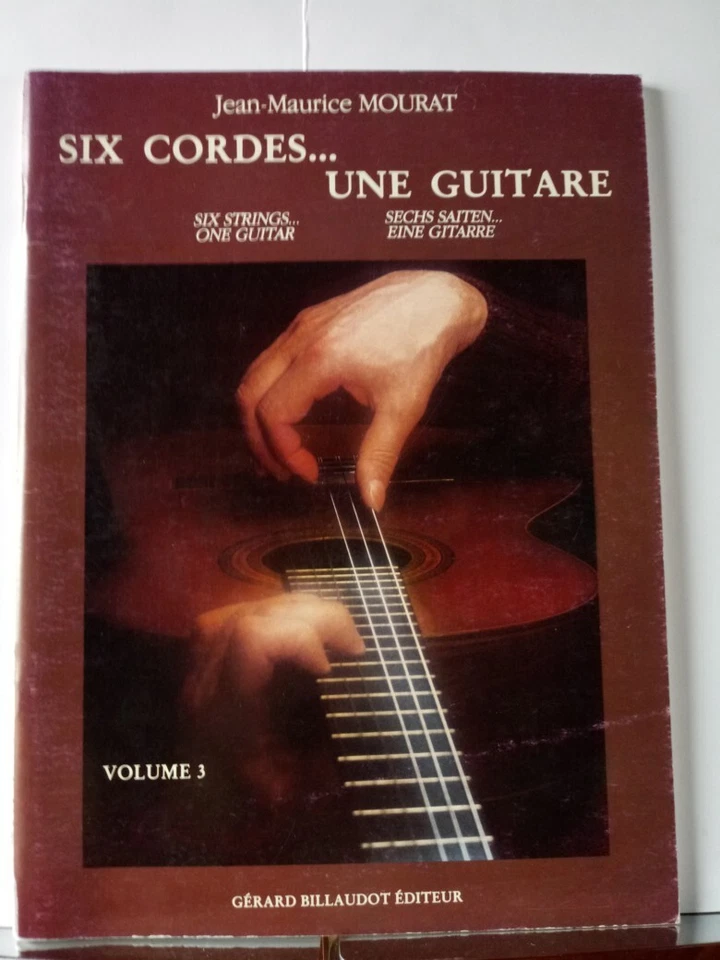 MOURAT J. M. - Vol. 3 - Six Cordes... Une Guitare; Spartito per chitarra, nuovo - Immagine 1 di 1