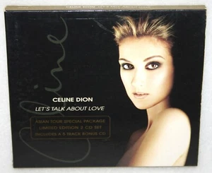 CELINE DION Let's Talk About Love ASIAN TOUR SPECIAL PACKAGE 2 CD Bonus & Live - Foto 1 di 5
