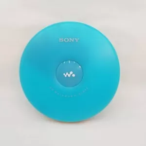 Sony D-EJ002 Portable CD Player Walkman Blue Tested Working Japan Used Discman - Picture 1 of 6