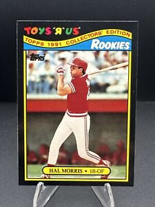 1991 Topps Toys"R"Us Rookies #20 Hal Morris Baseball Card - - Excellent