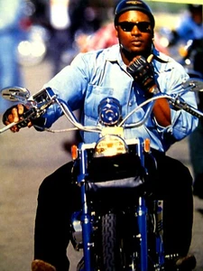 Revista Bo Jackson 1995 imagen original Bo en Harley 8,5 x 11" - Imagen 1 de 4