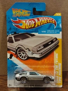 Hot Wheels 2011 Hw Premiere Back To The Future Time Machine 1:64 Replica - Picture 1 of 8