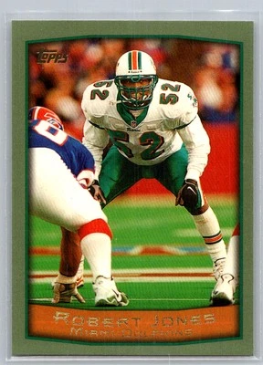 Robert Jones 1999 Topps Miami Dolphins #254 - Image 1 of 2