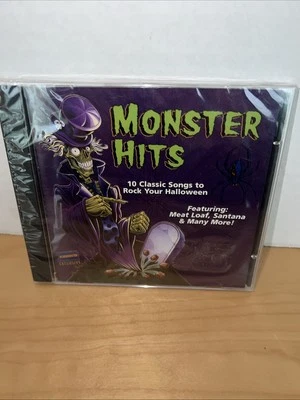 Monster Hits 10 Classic Songs To Rock Your Halloween CD  1997 Sony  Foto 1 de 2