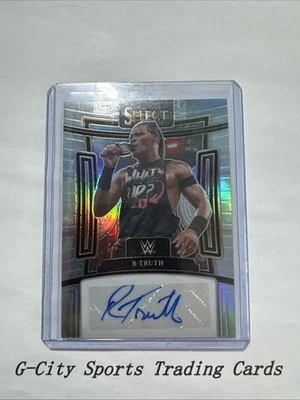 2024 Panini Select WWE R-Truth Silver Prizm Auto - Image 1 of 2