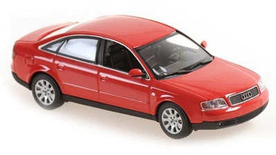 AUDI A6 - 1997 - red - Maxichamps 1:43 - Immagine 1 di 4