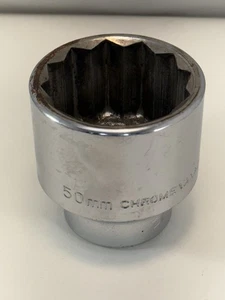 Chrome Vanadium 50mm Socket With 3/4” Square Drive  (D15 TD106) - Picture 1 of 3